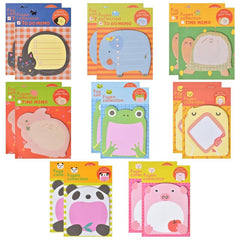 16pcs Animal Sticky Notes Cartoon Sticky Notes Creative Self Sticky Notes