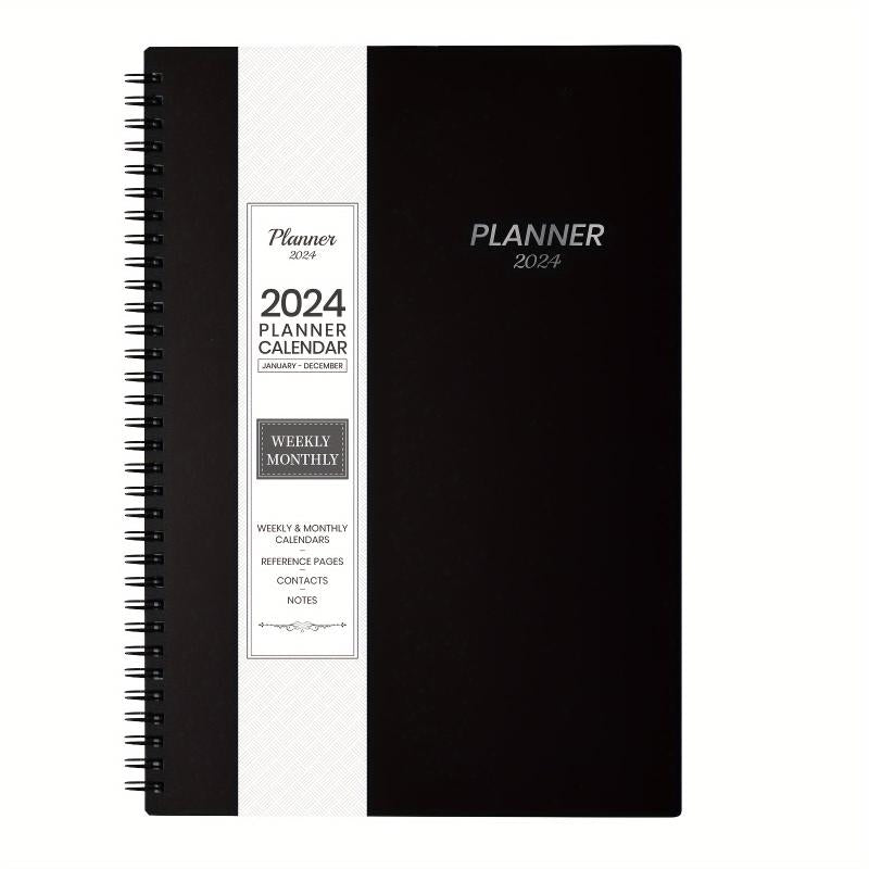 1PC Planner Weekly Monthly Calendar Spiral 12 Months From JAN to DEC Office Plan