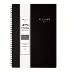 1PC Planner Weekly Monthly Calendar Spiral 12 Months From JAN to DEC Office Plan