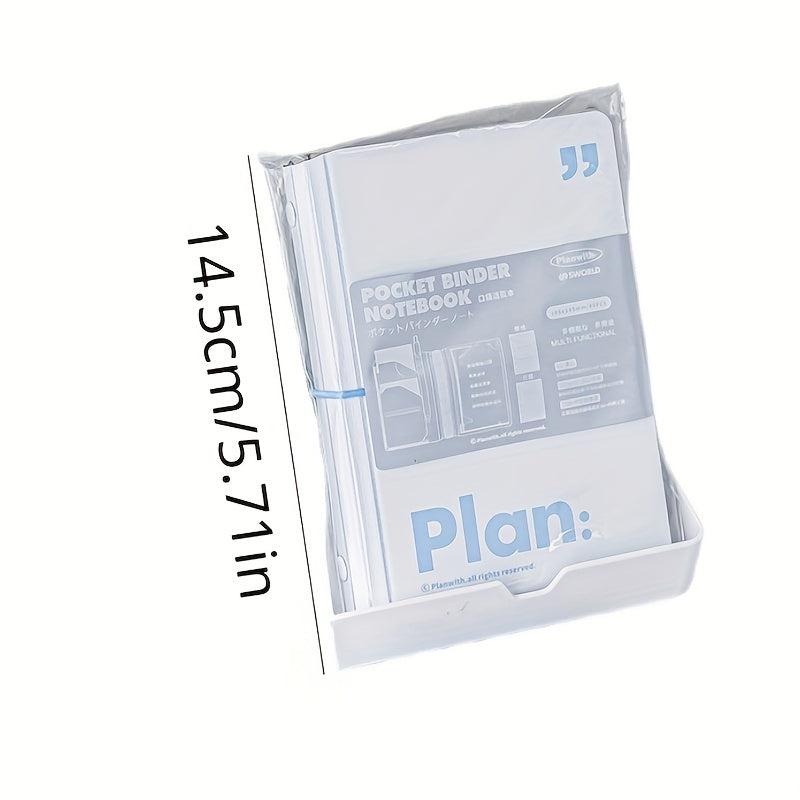40 Pages Mini Pocket Loose Leaf Binder Notebook Student Planner Stationery