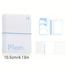 40 Pages Mini Pocket Loose Leaf Binder Notebook Student Planner Stationery