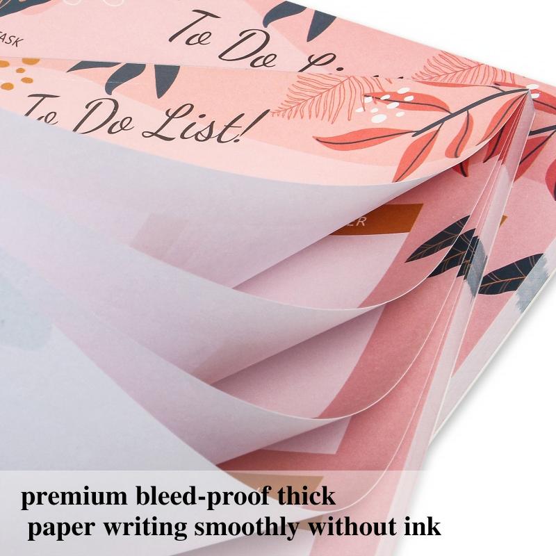 BUBU Pink Planner Magnetic Notepad - 52 Sheets