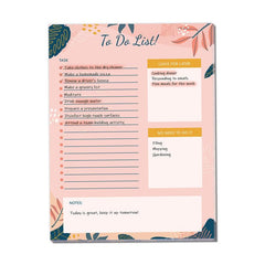 BUBU Pink Planner Magnetic Notepad - 52 Sheets
