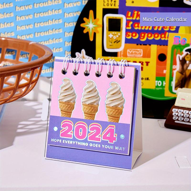 Mini Desk Calendar Monthly Academic Planning & Organizing