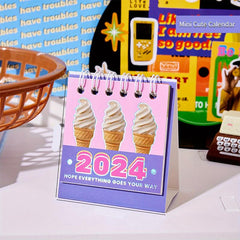 Mini Desk Calendar Monthly Academic Planning & Organizing