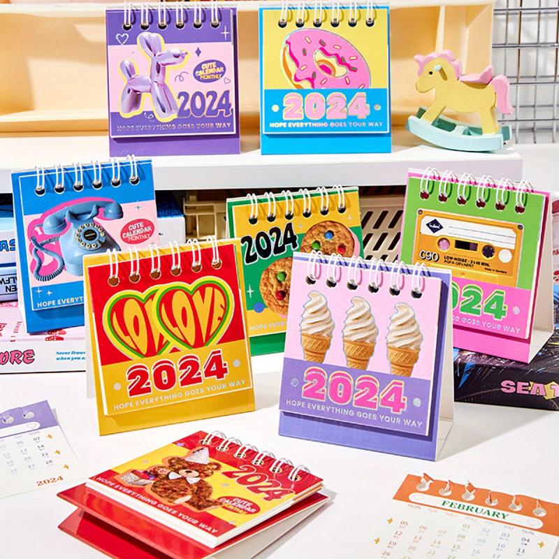 Mini Desk Calendar Monthly Academic Planning & Organizing
