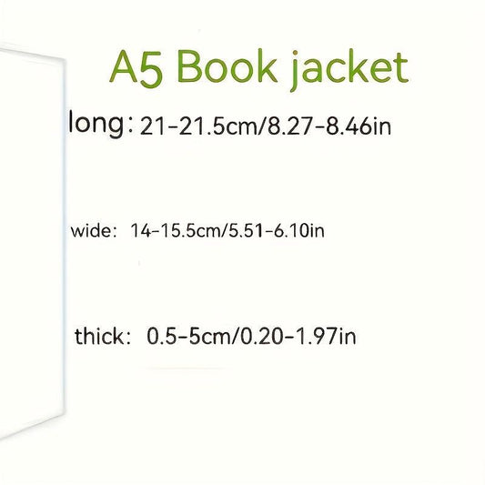 Adjustable Journal Book Cover Student Stationery