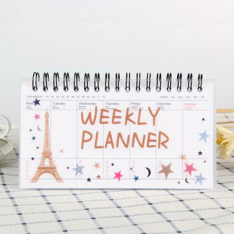 50 Sheets Weekly Planner & Accounting Book for Students