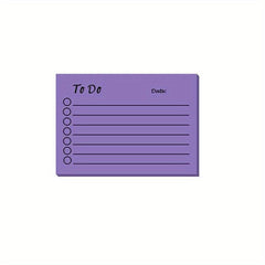 2 Pcs 9 Colors To Do Sticky Notes 50 Sheets Pad Memo Stickers