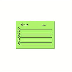 2 Pcs 9 Colors To Do Sticky Notes 50 Sheets Pad Memo Stickers