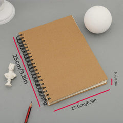 Cross Border Minimalist Notebook Retro Student Art Sketchbook