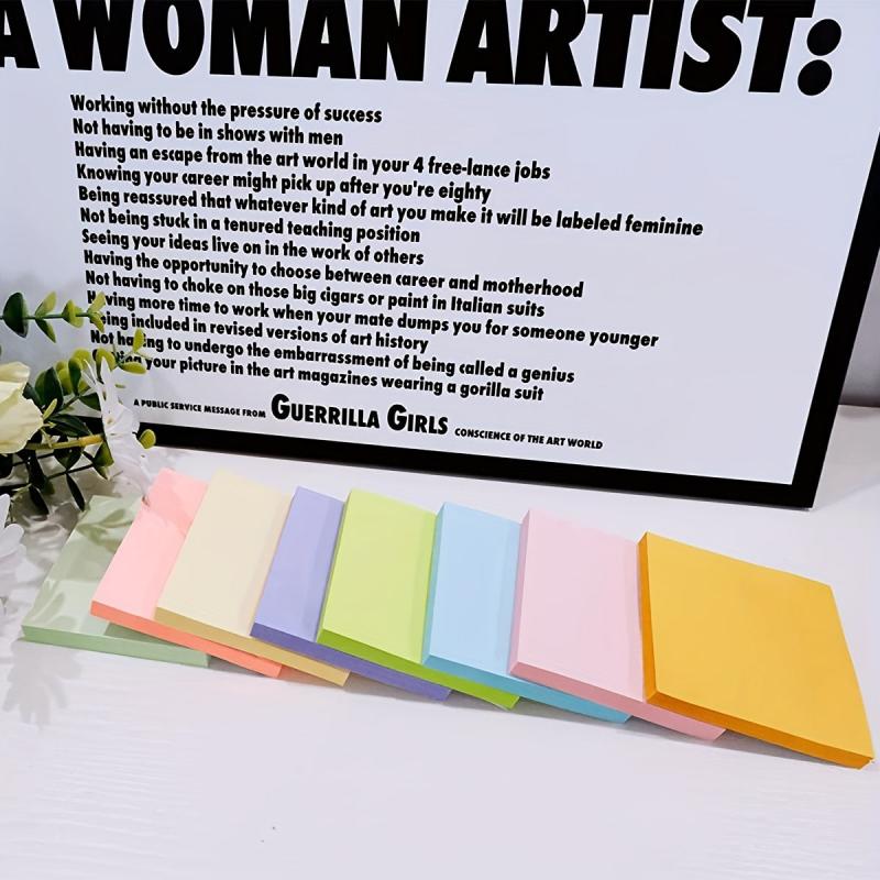 Classic 8 Pcs 800 Sheets Sticky Notes Students Messages To Do List Stationery
