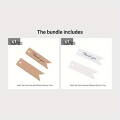 Blank Tag 10 Packs for Easy Labeling and Organization