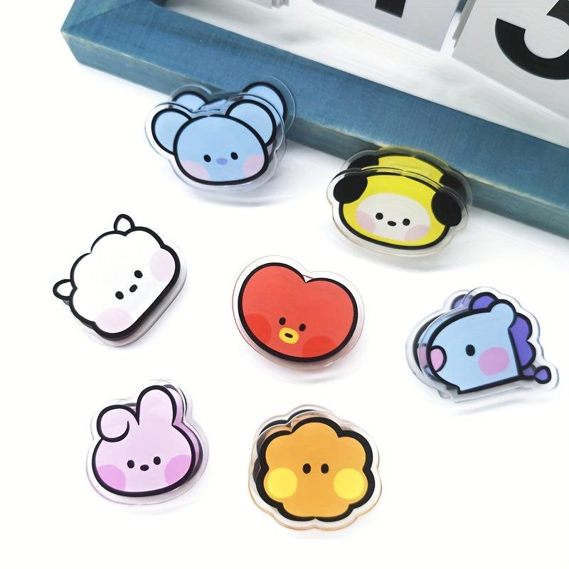 Cartoon Animal Bilayer Clip For Notebook Ticket