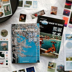 20 Sheets Washi Paper Magazine Material Sticker Book World Shrink Series