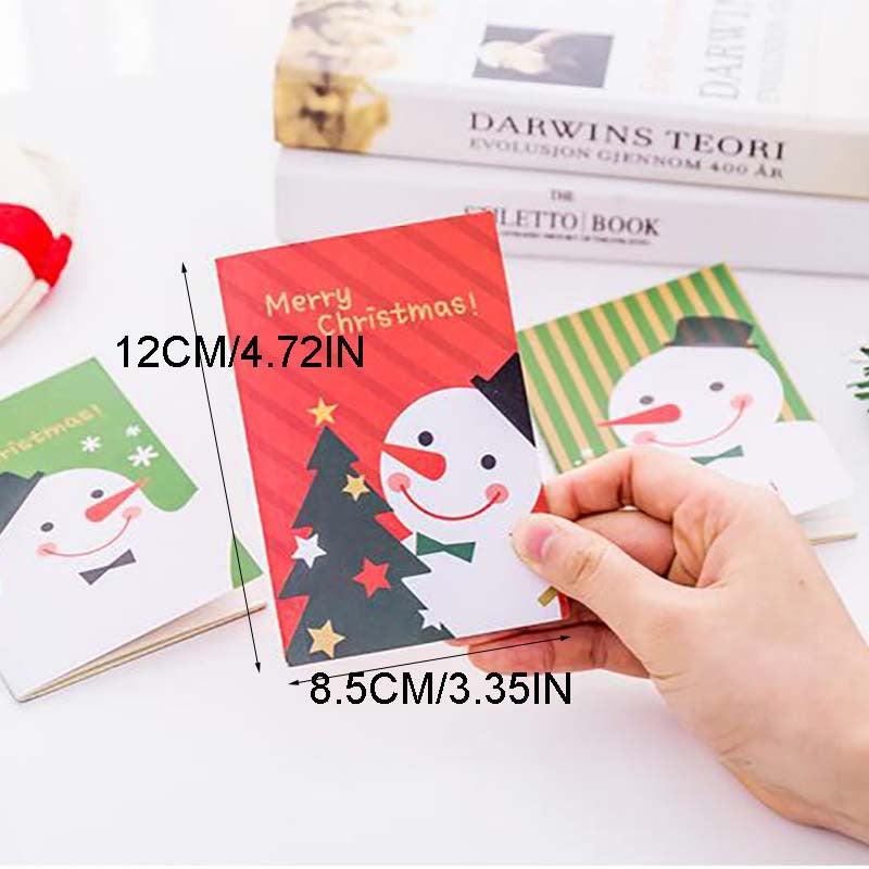 10Pcs Christmas Santa Pocket Planners School Student Prize