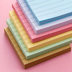 Colorful Sticky Notes Line Self Adhesive Sticky Notes 240 Sheets 3 Pcs