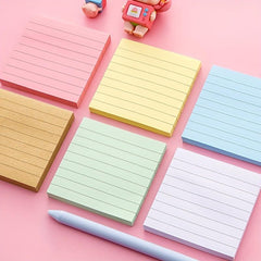 Colorful Sticky Notes Line Self Adhesive Sticky Notes 240 Sheets 3 Pcs