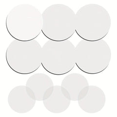 300pcs Round Clear Sticky Notes Office & School Supplies Marking & Organizing