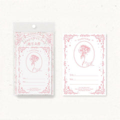 40pcs Memo Pad Fresh Good-looking Journal DIY Material Bottoming