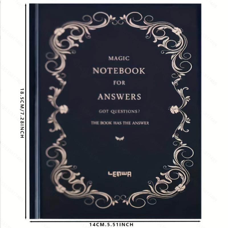 4 Answer Book Notebook - Find Your Answer, Guide Your Way, Inner Destiny, Magic