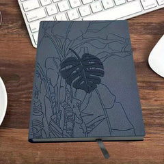 High Appearance Level A5 Notebook Soft Leather Thickened College Student Diary