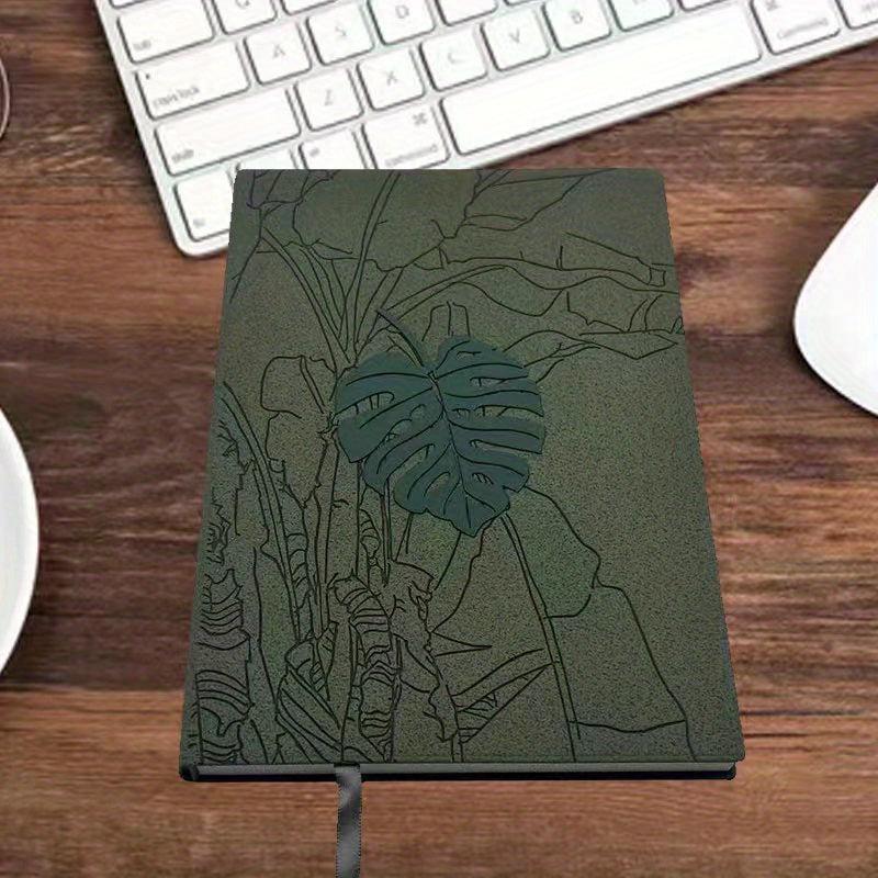 High Appearance Level A5 Notebook Soft Leather Thickened College Student Diary