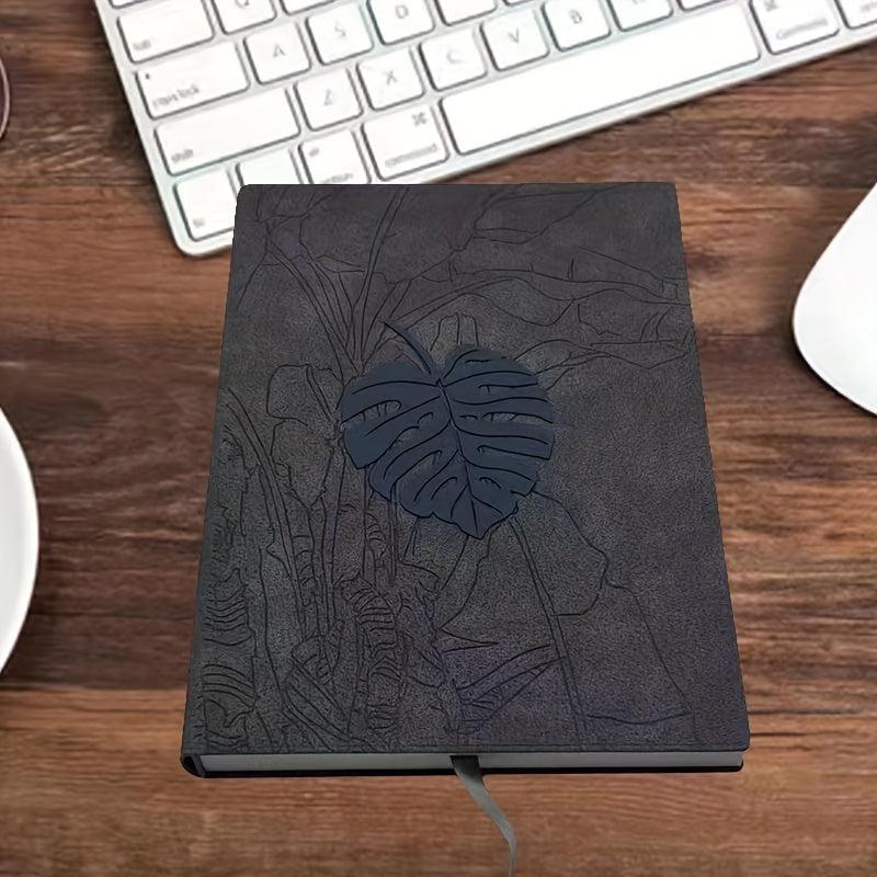 High Appearance Level A5 Notebook Soft Leather Thickened College Student Diary