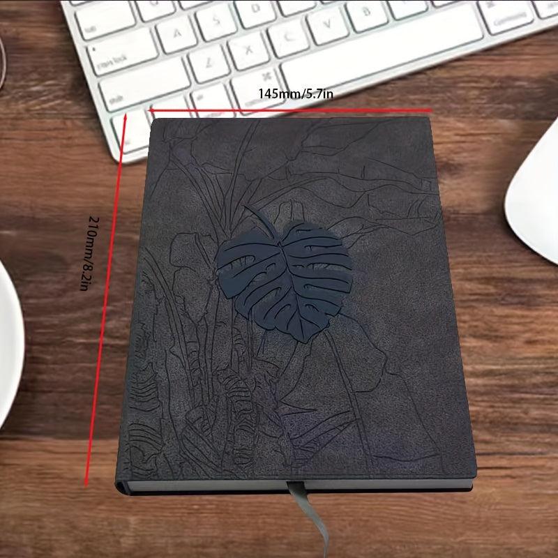 High Appearance Level A5 Notebook Soft Leather Thickened College Student Diary