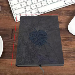 High Appearance Level A5 Notebook Soft Leather Thickened College Student Diary