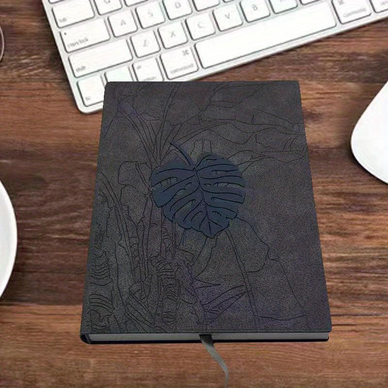 High Appearance Level A5 Notebook Soft Leather Thickened College Student Diary