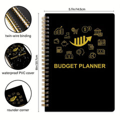 Budget Planner Notebook Undated 100gsm Paper