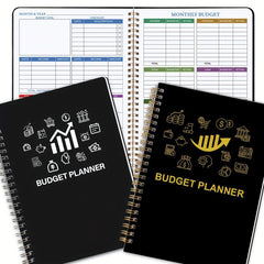 Budget Planner Notebook Undated 100gsm Paper