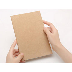 2pcs Vintage A6 Notebook Horizontal Line Inner Page School Supplies