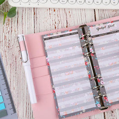 12pcs Colorful Budget Card Money Organizer for A6 Budget