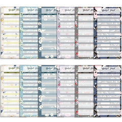 12pcs Colorful Budget Card Money Organizer for A6 Budget