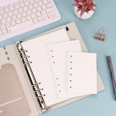 A5/A6/A7 Horizontal Line Loose-leaf Refill 6-Hole Inner Page