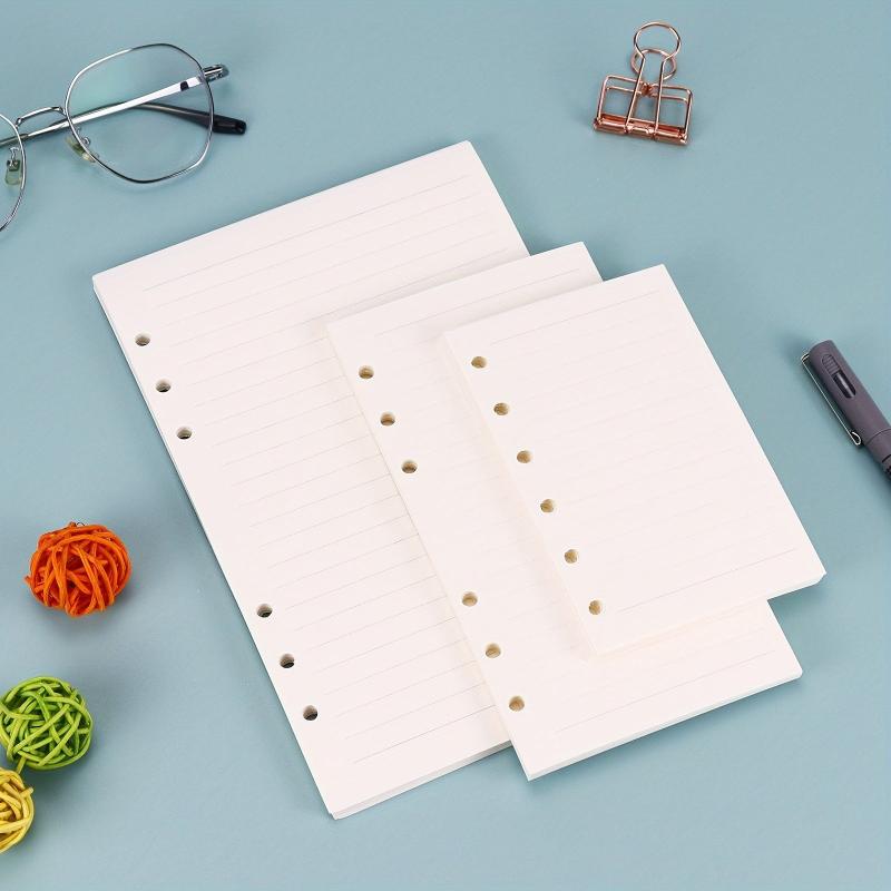 A5/A6/A7 Horizontal Line Loose-leaf Refill 6-Hole Inner Page
