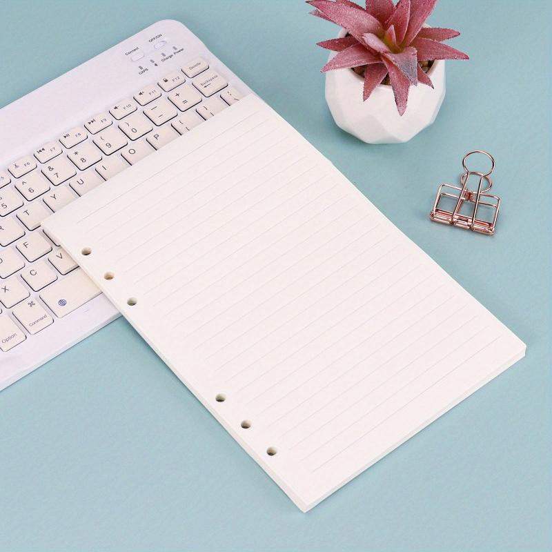 A5/A6/A7 Horizontal Line Loose-leaf Refill 6-Hole Inner Page