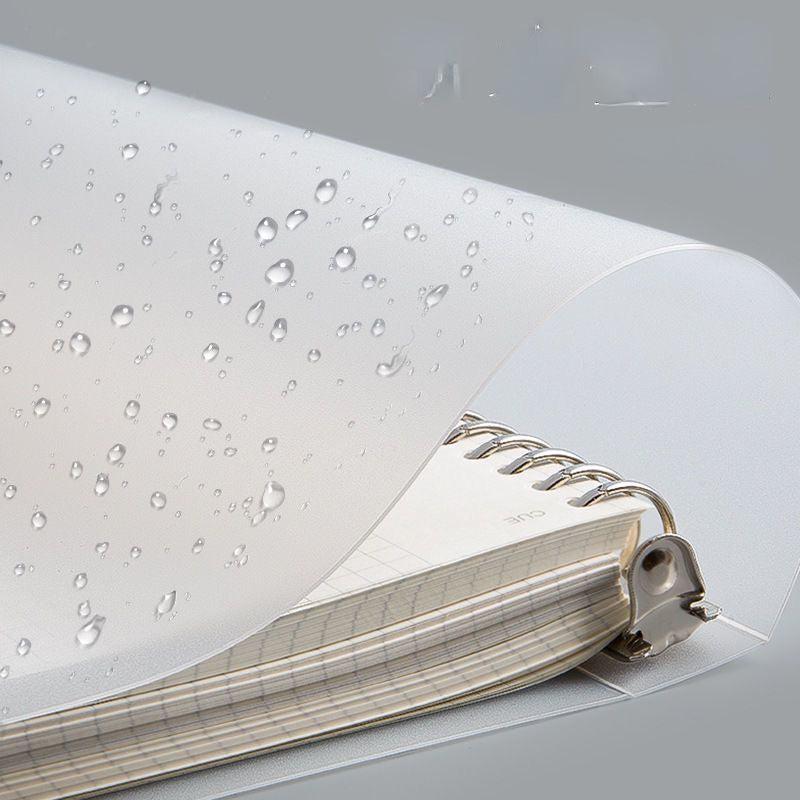 Metal Clip PP Loose leaf Notebook 7x9.5 inches