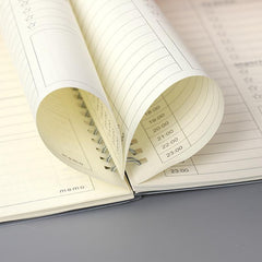 Transparent Cover Coil Notepad 60sheets Time Planner