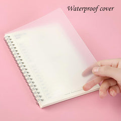 Transparent Cover Coil Notepad 60sheets Time Planner