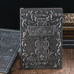 A5 3D Cross Notebook Bible Retro European Notepad Business Office Gift
