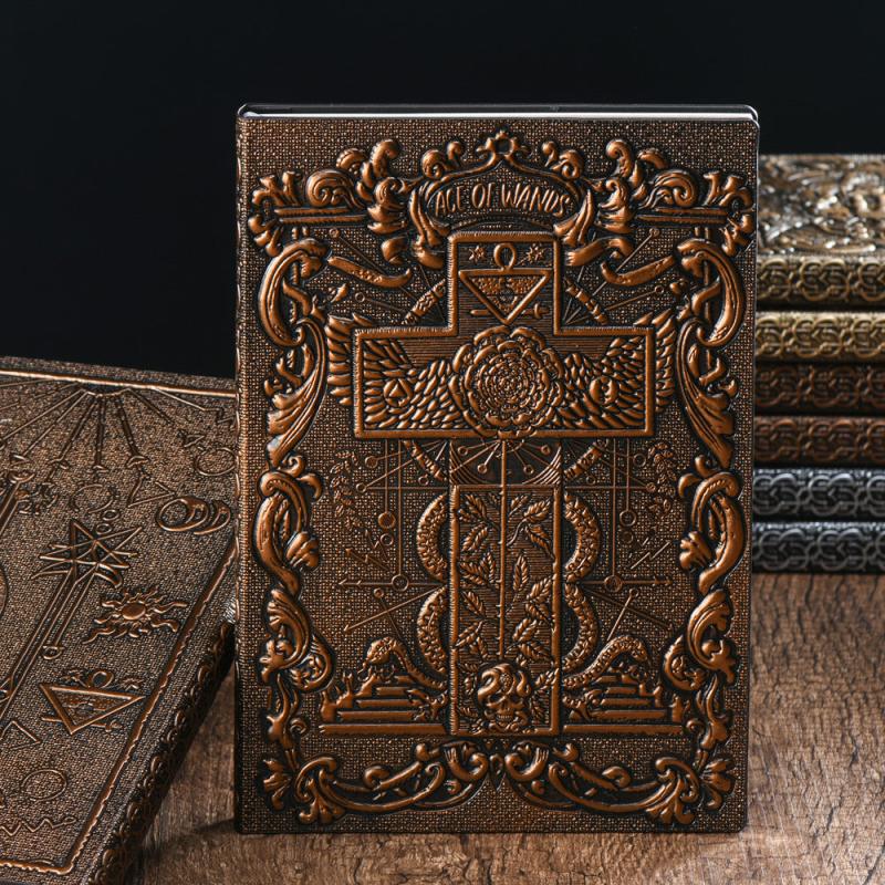 A5 3D Cross Notebook Bible Retro European Notepad Business Office Gift