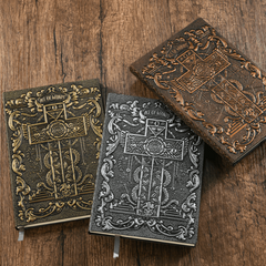 A5 3D Cross Notebook Bible Retro European Notepad Business Office Gift