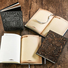 A5 3D Cross Notebook Bible Retro European Notepad Business Office Gift