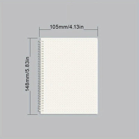 Transparent Coil Loose Leaf Notebook Set