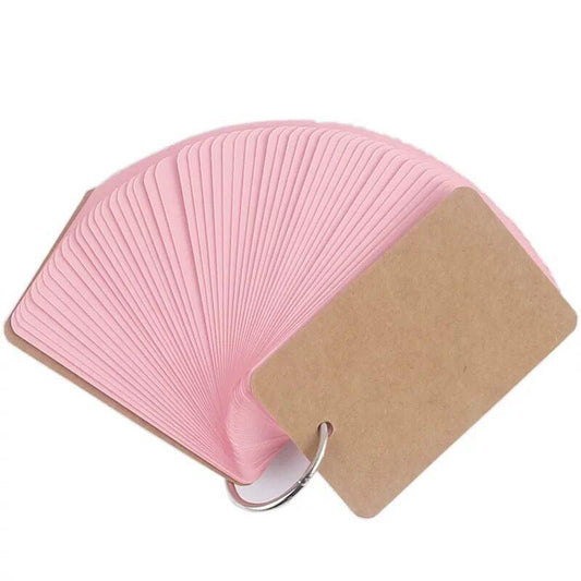 1pc Ring Buckle Memo Book Portable Notebook Tearable
