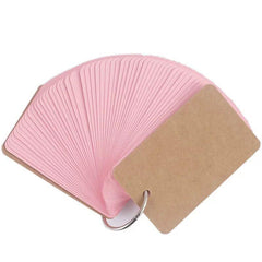 1pc Ring Buckle Memo Book Portable Notebook Tearable