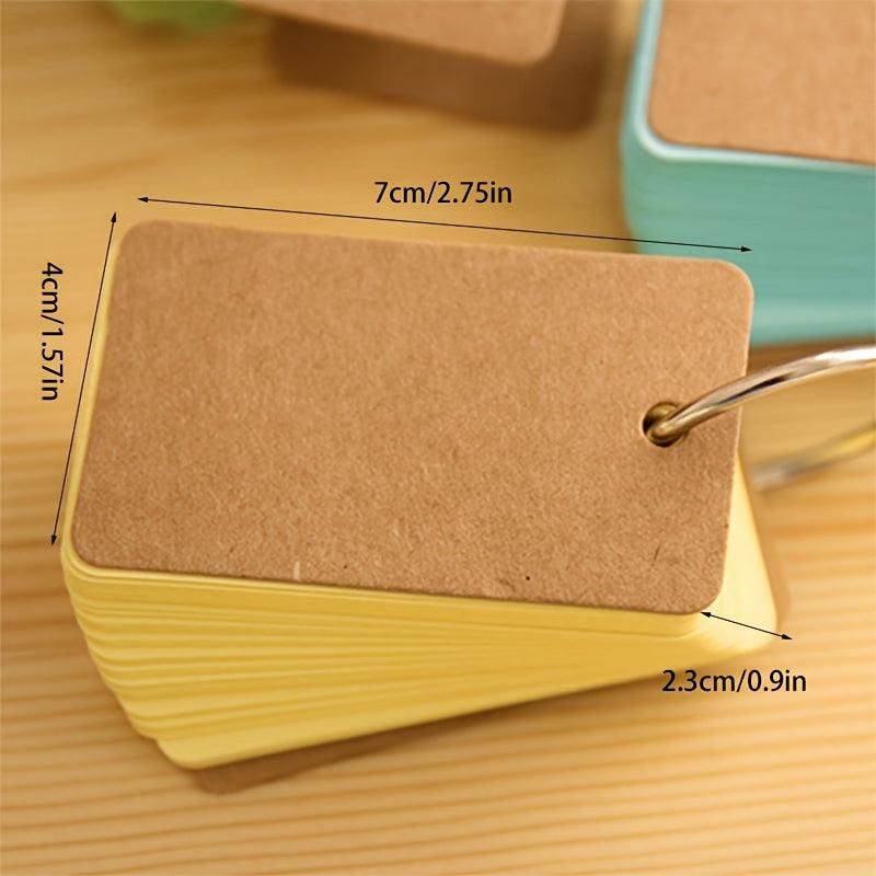 1pc Ring Buckle Memo Book Portable Notebook Tearable